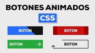 Deja de crear botones aburridos! — Tutorial Botones Animados con CSS