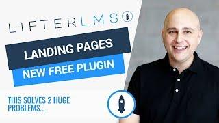 LifterLMS Landing Pages - Free Plugin To Help You Sell Your Courses The Right Way