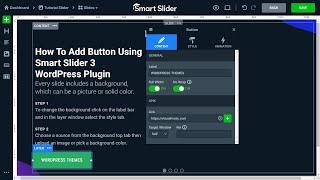 How To Add Button Using Smart Slider 3 WordPress Plugin?