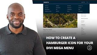 How to Create a Hamburger Icon for Your Divi Mega Menu