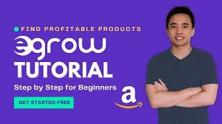 eGrow Tutorial - How to Find Profitable Products to Sell on Amazon (FBA Product Research) - 2022