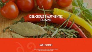 Mexican Restaurant Responsive Moto CMS 3 Template #54891