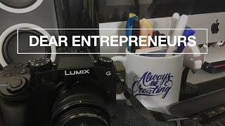 About Creative Entrepreneurship | Dear Entrepreneurs 25