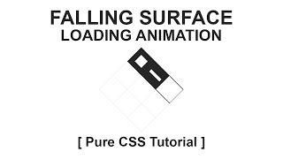 Css Falling Surface Loading Page Animation - Pure Css Tutorial