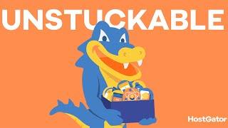 Getting Stuck Sucks  "Slide" - HostGator Web Hosting 2019