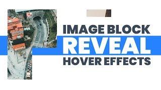 CSS Image Block Reveal Hover Effects | Html CSS