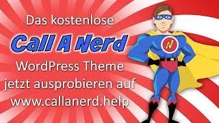 WordPress Theme Demo Video - Das Call a Nerd Theme