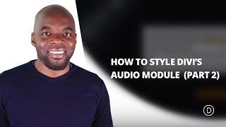How to Make a Retro Record Inspired Divi Audio Module