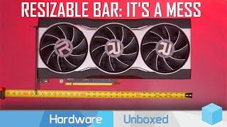 Radeon Resizable Bar Benchmark, AMD & Intel Platform Performance