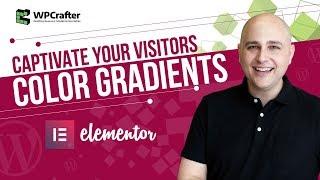 Elementor Design With Gradients - Create Stylish Feature Boxes With Elementor Page Builder