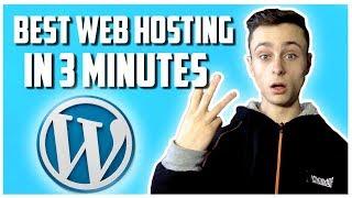 Best Web Hosting For Wordpress 2019 In 3 Minutes!