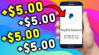 Earn $5.00 in PayPal Money UNLIMITED Times! How To Make Money Online (FREE)