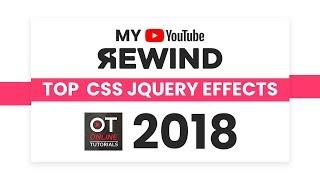 Top CSS and jQuery Animation and Hover Effects