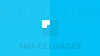CSS3 Snake Border Loading Animation Effects 2