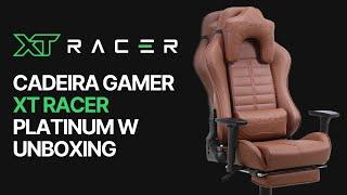 Cadeira Gamer E Escritório XT Racer Platinum W Marrom Unboxing + Montagem e Primeiras Impressões