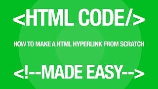 Web Design Tutorial: How to Make a HTML Text Link