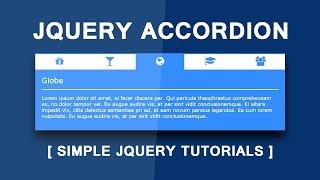 How to Build a jQuery Accordion - Simple jQuery Tutorials - Create An Accordion with jQuery