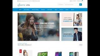 Como criar uma loja virtual WordPress com o tema grátis StoreVilla - Aula 2