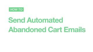 Wix.com | How to Send Automated Abandoned Cart Emails