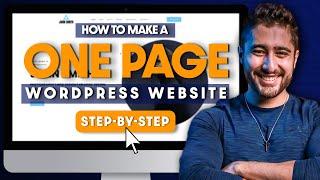 How to Make a One Page Website (Step by Step Tutorial 2023)
