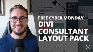 FREE Cyber Monday Divi Consultant Layout Pack