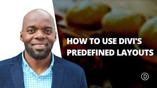 How to Use Divi's Predefined Layouts to Their Full Potential