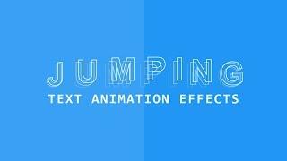CSS Jumping Text Animation Effects | Html CSS