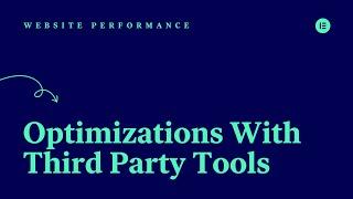 [05] Optimizations With Third Party Tools