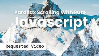 Parallax Scrolling Effects | Html CSS & Javascript