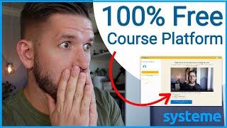 Systeme.io Courses Review & Tutorial - Best Free Online Course Tool?
