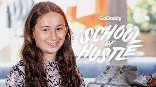 Meet The 12 Year Old Who Launched Her Own Custom Shoe Art Biz | School of Hustle Ep 61