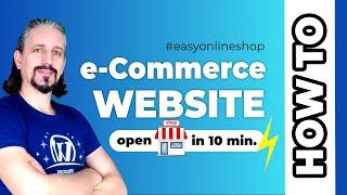 eCommerce Website  Start Your Online Store in 2020 FAST  [10 MIN]