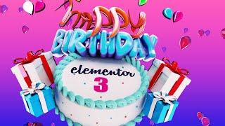 Elementors 3rd Birthday Sale ️