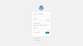 How To Add a Security Question To Login At WordPress Dashboard?