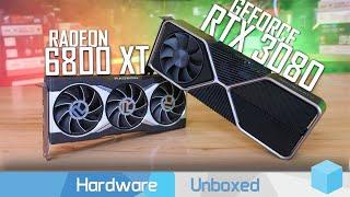 Finewine? Radeon RX 6800 XT vs GeForce RTX 3080 10GB, 50 Game Benchmark