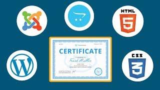 FREE Web Design Certification Center by TemplateMonster