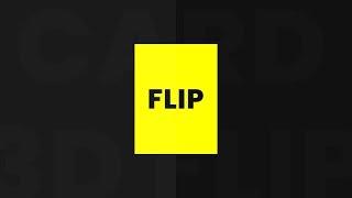 CSS 3D Flip Card Hover Effects | Beginners