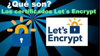 ¿Qué son los certificados ssl Let´s encrypt?