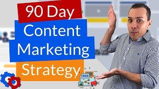 Content Marketing Strategy Guide For 2020 - 90 Day Content Calendar Template