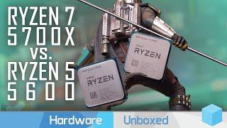 Ryzen 7 5700X vs. Ryzen 5 5600, 8-Cores vs. 6-Cores For Gaming