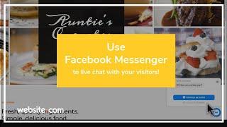 Chat with Site Visitors Using Facebook Messenger!
