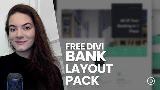 Get a FREE Bank Layout Pack for Divi