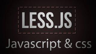 Tutorial como hacer hojas de estilos CSS dinamicas con Less.js (libreria Javascript)