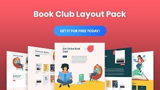 Get a FREE Book Club Layout Pack for Divi