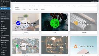 Getting Started With Aesir WordPress Theme - Installation and Prebuilt Websites Import