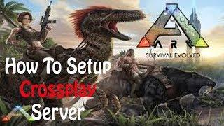 Ark Survival Evolved - How To Host PC Server For Xbox One With Admin Commands And CrossPlay