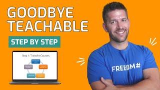 Goodbye Teachable: How we moved to Thrivecart Learn Step-by-step!