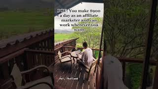 POV: You Make $900+ a Day as an Affiliate Marketer #shorts #affiliatemarketing