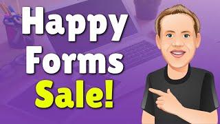 HappyForms Sale – WordPress Forms Made Easy