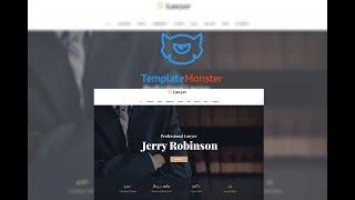 Lawyer & Attorney Multipage Website Template #62274